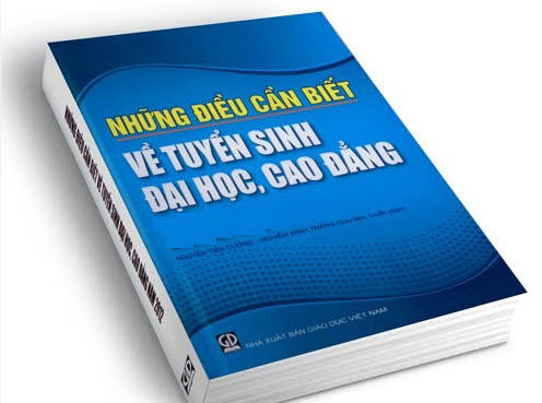 Phát hành cuốn Những điều cần biết về tuyển sinh ĐHCĐ vào ngày 09/03