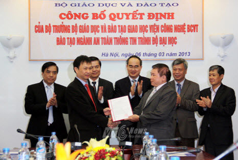 Học ngành an toàn thông tin tại Học viện Bưu chính Viễn thông