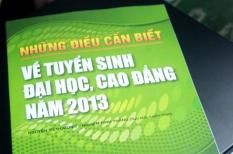 Link download Cẩm nang tuyển sinh 2013