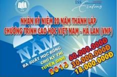 Tuyển sinh cao học kinh tế tại Viện quốc tế ISS