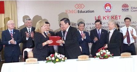 Hợp tác giáo dục đào tạo giữa Bộ GD và Bang Wew South Wales của Úc