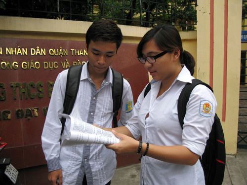 Vẫn có thí sinh quên atlat