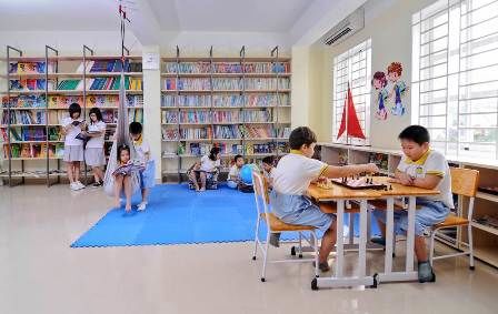 Trường song ngữ dạy tiếng Anh cho HS tiểu học