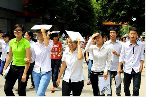 Hơn 600 ngàn thí sinh dự thi đại học đợt 1 năm 2013