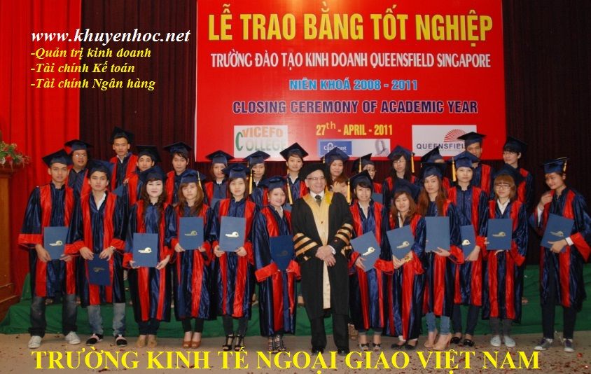 Trường Kinh tế Ngoại giao Việt Nam xét thẳng nhập học đợt 1