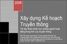 Lập kế hoạch truyền thông: Khả năng nắm bắt và tổng hợp thông tin