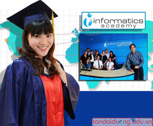 Chuyển tiếp CĐ lấy bằng ĐH tại Informatics Singapore chỉ 12 tháng
