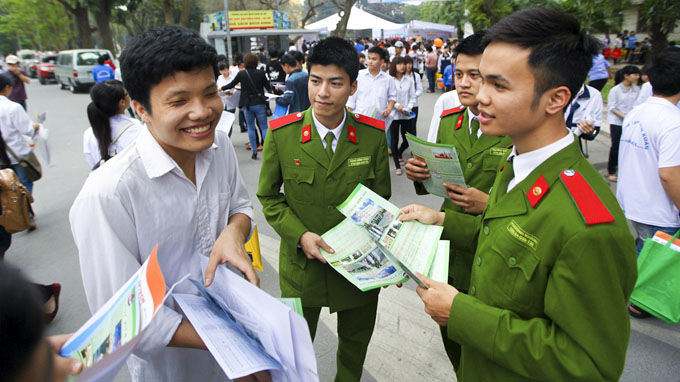 Bộ Quốc phòng công bố nội dung mới tuyển sinh ĐH, CĐ 2014