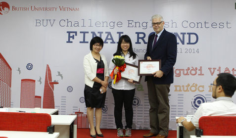 Thử thách hùng biện tiếng anh tại British University Vietnam
