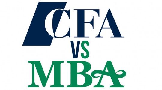 Chứng chỉ CFA sẽ thay thế MBA?