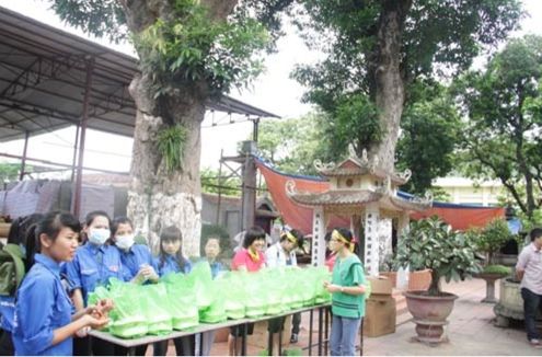 Địa điểm và thời gian phát cơm miễn phí cho thí sinh tại Hà Nội