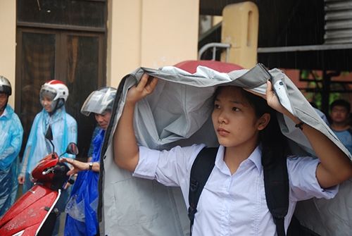 Thí sinh kết thúc kỳ thi đại học