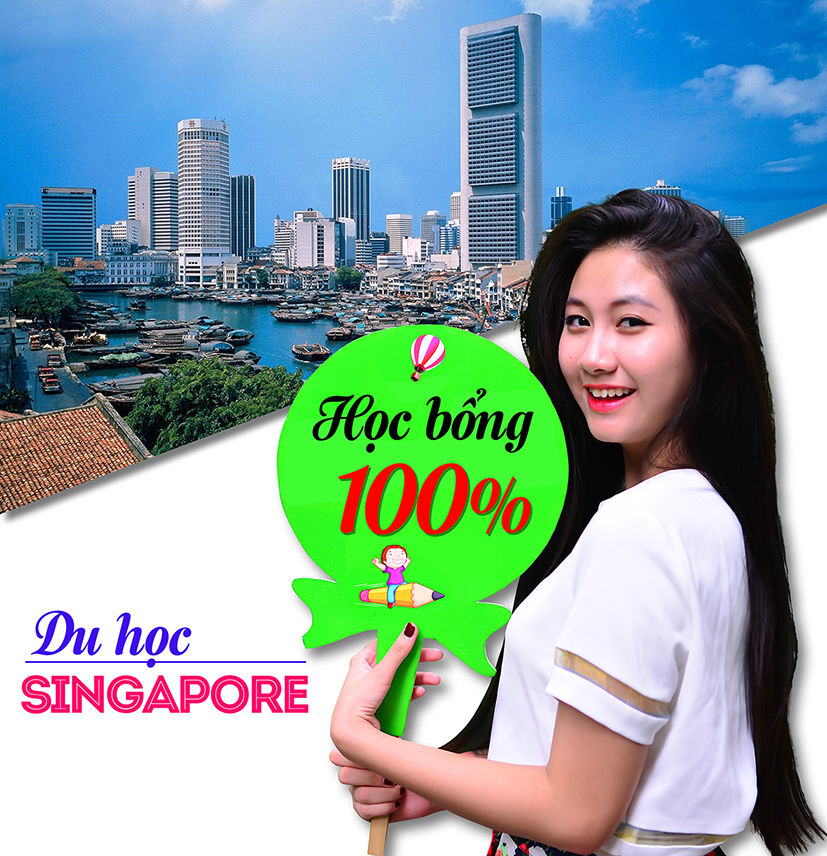 Du học Singapore nhận học bổng 100% học phí