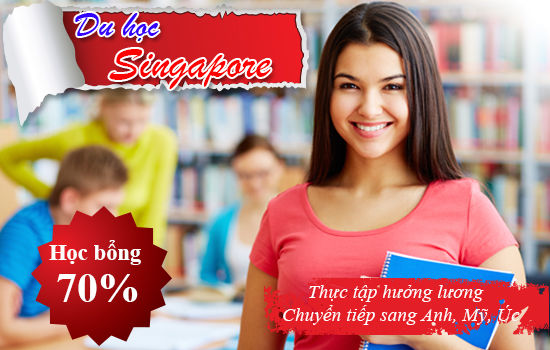 Du học Singapore chuyển tiếp Anh, Úc, Mỹ và thực tập hưởng lương