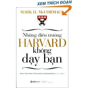 Những điều trường Harvard không dạy bạn