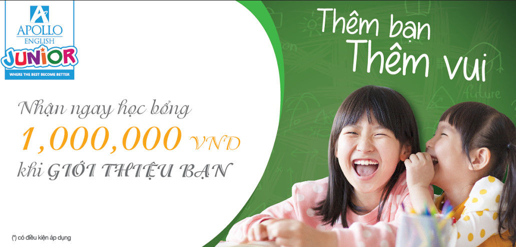 Apollo English tặng học bổng tôn vinh tình bạn 2014