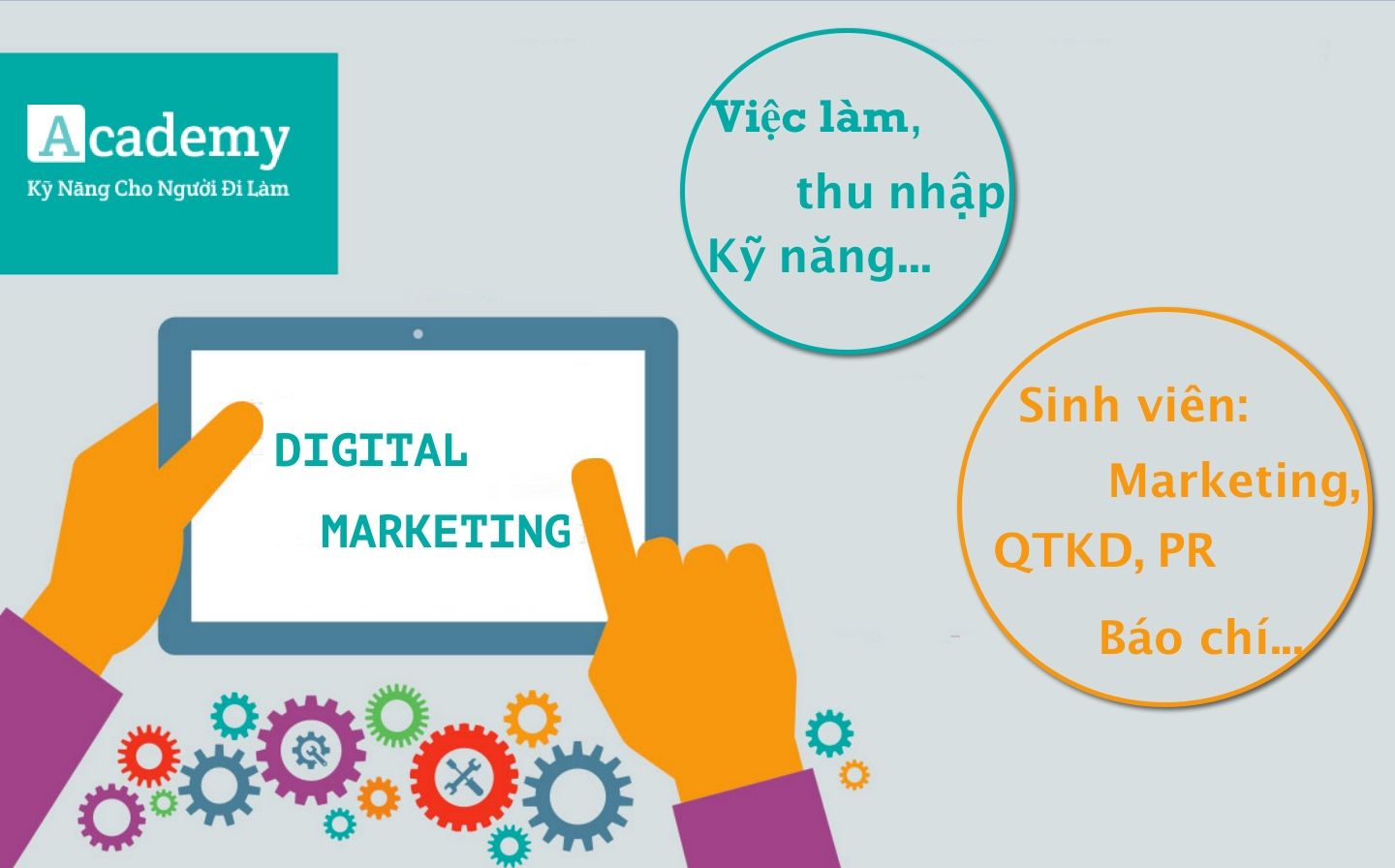Định hướng phát triển nghề nghiệp ngành Digital Marketing