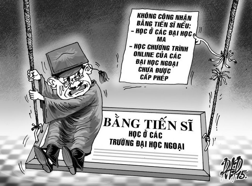 Giảng viên đại học xài bằng tiến sĩ "ma"