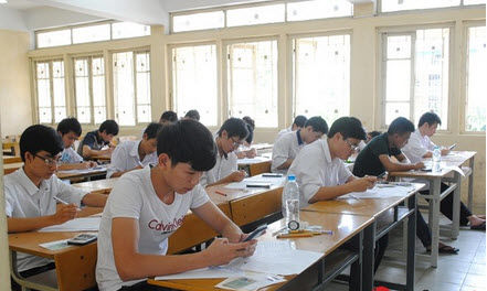 Kỳ thi THPT quốc gia: Những vật dụng không được mang vào phòng thi