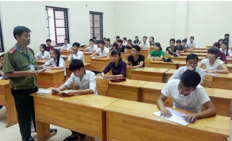 Thông tin mới nhất về môn thi, chỉ tiêu, vùng tuyển sinh các trường CAND năm 2015