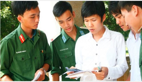 Điểm mới trong tuyển sinh các trường quân đội năm 2015