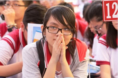 Thí sinh được cấp tài khoản vào phần mềm quản lý thi