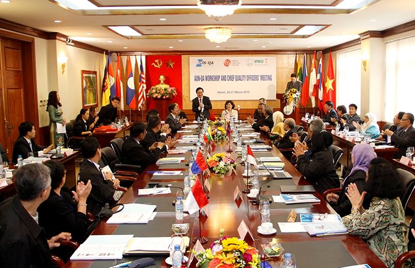Cán bộ chủ chốt mạng lưới các trường ĐH ĐNÁ bàn về đảm bảo chất lượng 
