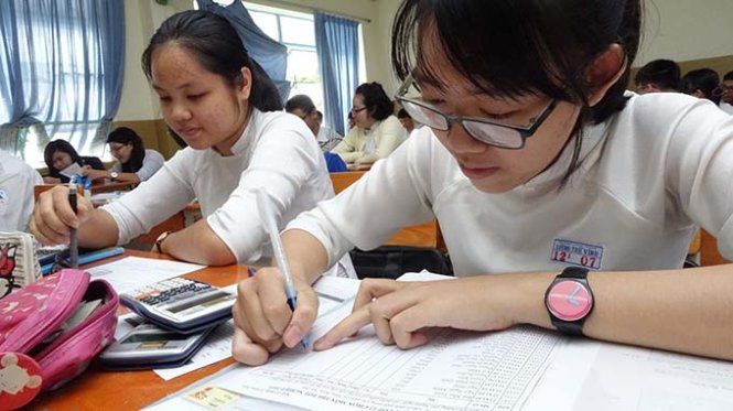 Bắc Giang: "Chốt" đăng ký môn thi THPT quốc gia vào ngày 29/4