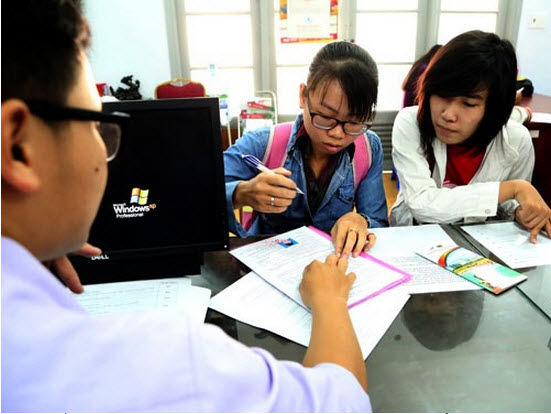 Phân bổ địa điểm thi chưa họp lý