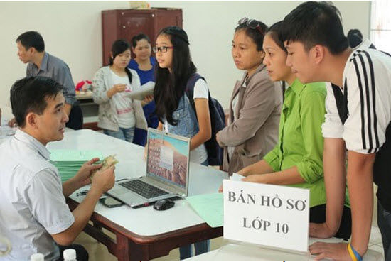 Cách tính điểm vào lớp 10 năm học 2015 - 2016