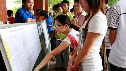 Có thể dùng đồng thời 3 giấy chứng nhận kết quả thi