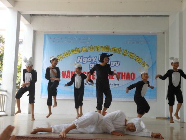 Đà Nẵng: Nhiều hoạt động văn nghệ, thể thao dành cho học sinh khuyết tật