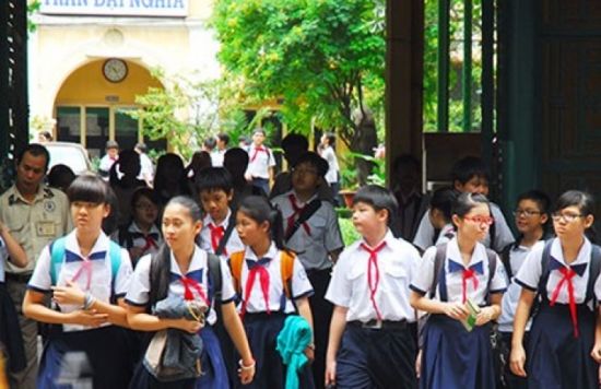 TP HCM: Ban hành cấu trúc bài khảo sát xét tuyển vào lớp 6