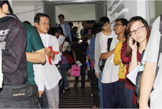 Thi THPT quốc gia: Nhiều hồ sơ dự thi không hợp lệ