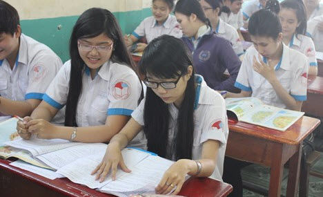 Học sinh TP.HCM bước vào kỳ thi thử THPT quốc gia