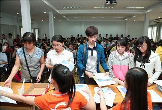 Giấy báo thi nhiều sai sót không sửa được