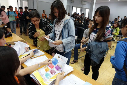 Giấy báo dự thi sai sót về môn thi: Sẽ cấp lại cho thí sinh