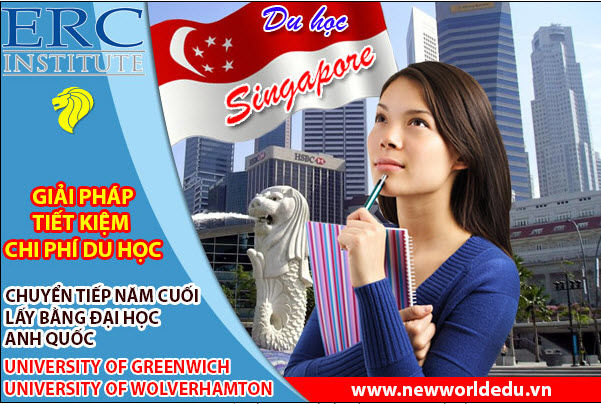 Lấy bằng đại học Anh quốc chỉ với 1 năm tại ERC Singapore
