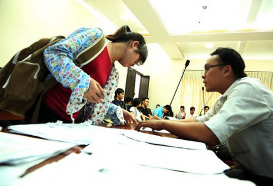 Chỉnh sửa hồ sơ thí sinh có phải thi riêng?