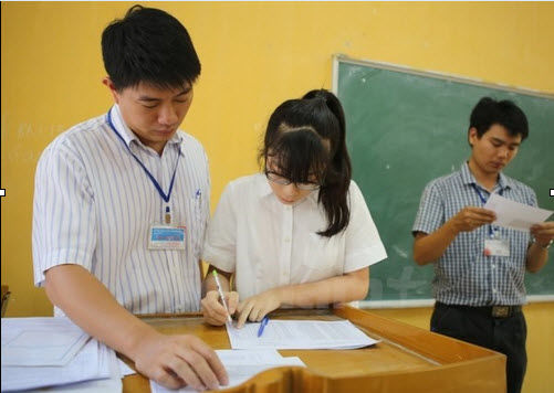 Môn lịch sử: Hàng chục thí sinh bị định chỉ thi do sử dụng "phao"