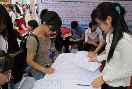 Tuyển sinh ĐH, CĐ năm 2015: Điểm cao vẫn có thể bị trượt