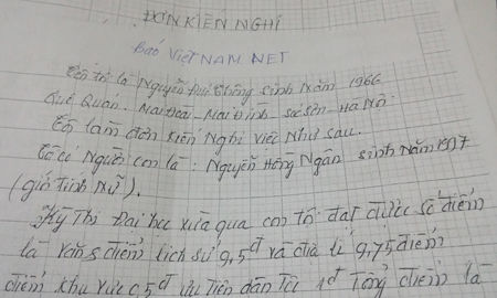 Thí sinh lại \"kêu cứu\" vì trượt trường công an