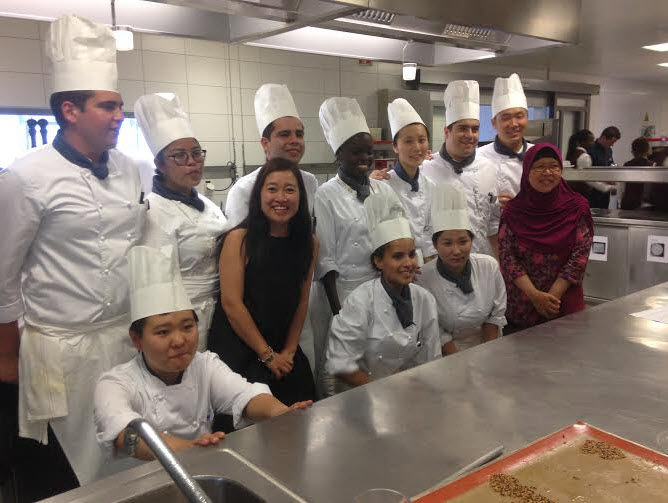 Đầu xuân gặp mặt đại diện trường SHMS, IHTTI, Cesar Ritz, HIM, Thuỵ Sĩ