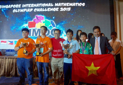 Kỳ thi Olympic Toán quốc tế Singapore cho học sinh từ lớp 2 đến 10