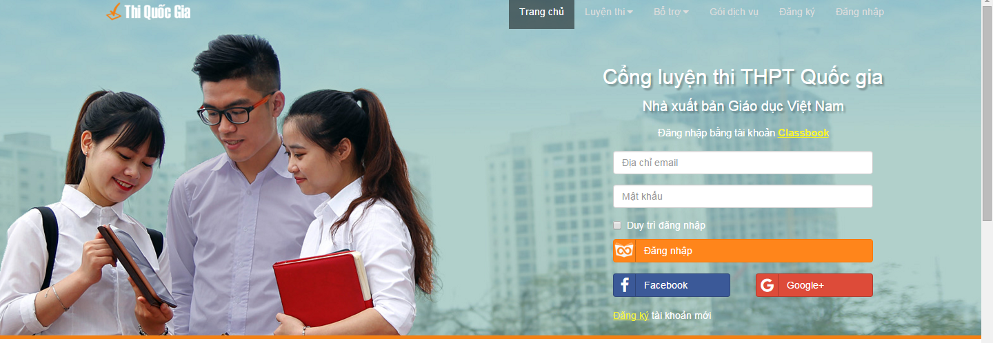 Ra mắt cổng luyện thi THPT Quốc gia