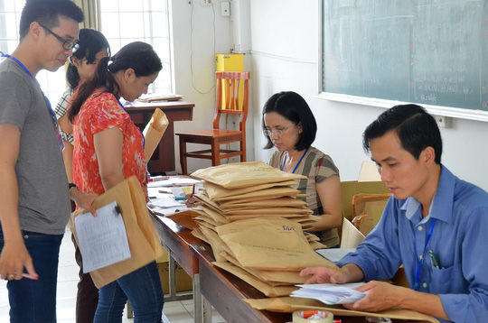 Tăng cụm thi, chấm thi nhanh hơn
