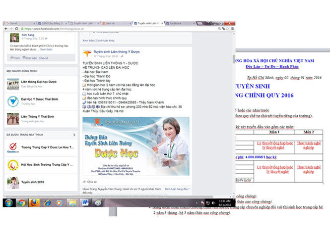 Tuyển sinh liên thông y dược sai quy định