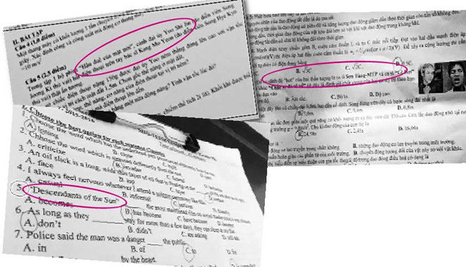 Đưa sự kiện nóng vào đề thi, nên hay không?