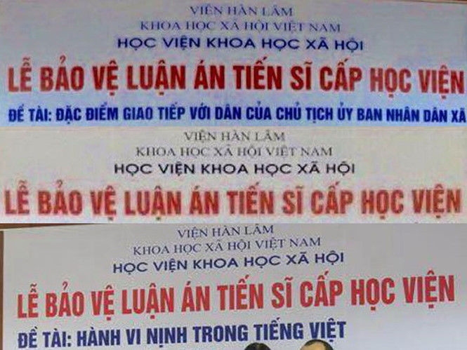 Không thể \"bình dân hóa\" luận án tiến sĩ