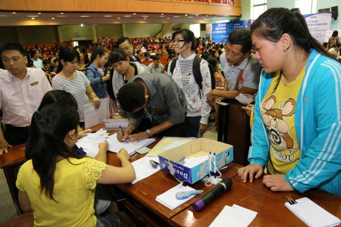 Tuyển sinh 2016: Chưa xét tuyển chung